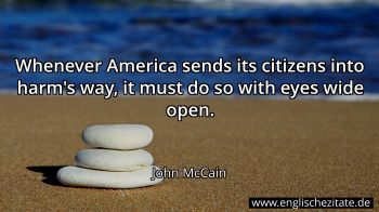 Englisches Zitat von John McCain als Bild