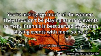 Englisches Zitat von John McEnroe als Bild