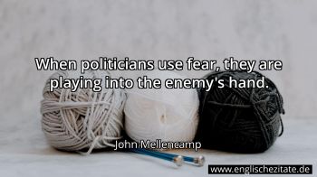 Englisches Zitat von John Mellencamp als Bild