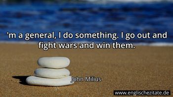 Englisches Zitat von John Milius als Bild