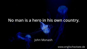 Englisches Zitat von John Monash als Bild