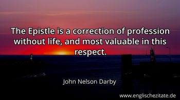 Englisches Zitat von John Nelson Darby als Bild
