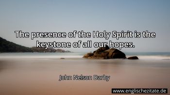 Englisches Zitat von John Nelson Darby als Bild