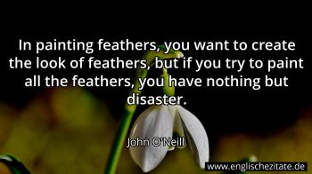 Englisches Zitat von John O'Neill als Bild