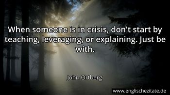 Englisches Zitat von John Ortberg als Bild