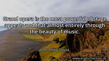 Englisches Zitat von John Philip Sousa als Bild