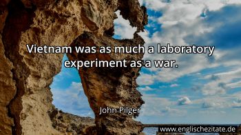 Englisches Zitat von John Pilger als Bild