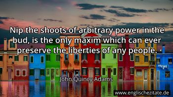 Englisches Zitat von John Quincy Adams als Bild