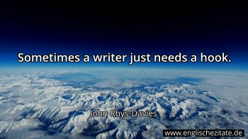 Englisches Zitat von John Rhys-Davies als Bild