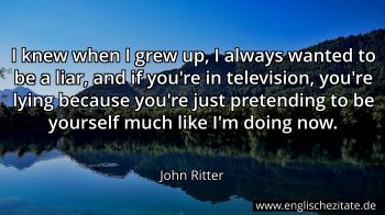 Englisches Zitat von John Ritter als Bild