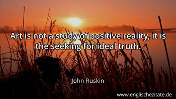 Englisches Zitat von John Ruskin als Bild