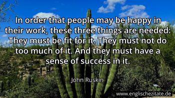 Englisches Zitat von John Ruskin als Bild