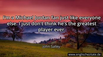 Englisches Zitat von John Salley als Bild