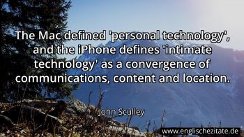 Englisches Zitat von John Sculley als Bild