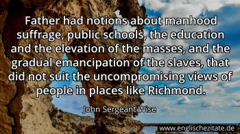 Englisches Zitat von John Sergeant Wise als Bild