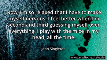 Englisches Zitat von John Singleton als Bild