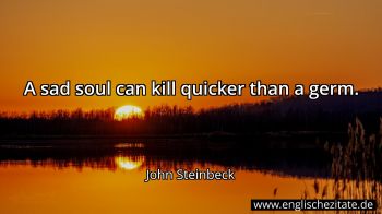 Englisches Zitat von John Steinbeck als Bild