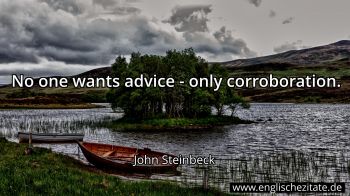 Englisches Zitat von John Steinbeck als Bild