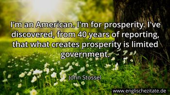 Englisches Zitat von John Stossel als Bild