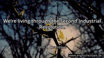 Englisches Zitat von John T. Chambers als Bild