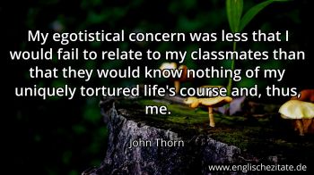 Englisches Zitat von John Thorn als Bild