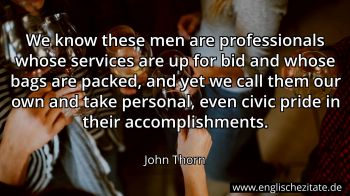 Englisches Zitat von John Thorn als Bild