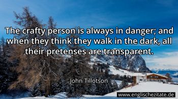 Englisches Zitat von John Tillotson als Bild