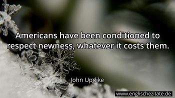 Englisches Zitat von John Updike als Bild