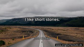 Englisches Zitat von John Updike als Bild