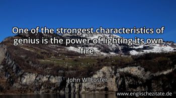 Englisches Zitat von John W. Foster als Bild