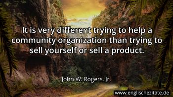 Englisches Zitat von John W. Rogers, Jr. als Bild