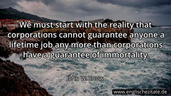 Englisches Zitat von John W. Snow als Bild