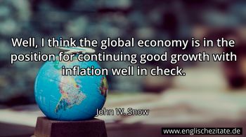 Englisches Zitat von John W. Snow als Bild