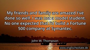Englisches Zitat von John W. Thompson als Bild