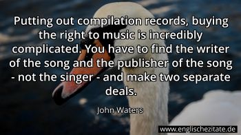 Englisches Zitat von John Waters als Bild