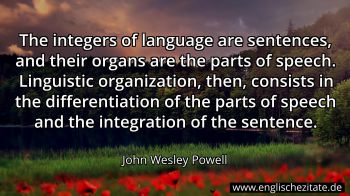 Englisches Zitat von John Wesley Powell als Bild