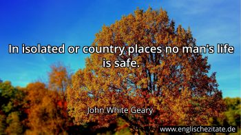 Englisches Zitat von John White Geary als Bild