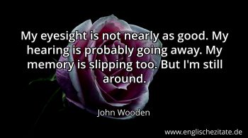 Englisches Zitat von John Wooden als Bild