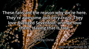Englisches Zitat von Johnny Christ als Bild