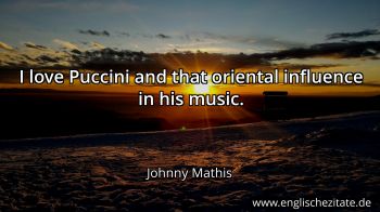 Englisches Zitat von Johnny Mathis als Bild