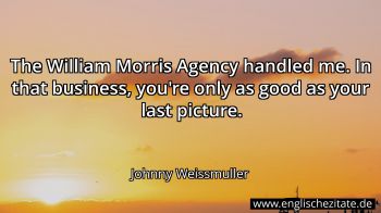 Englisches Zitat von Johnny Weissmuller als Bild