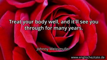 Englisches Zitat von Johnny Weissmuller als Bild