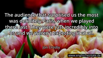 Englisches Zitat von Jon Crosby als Bild