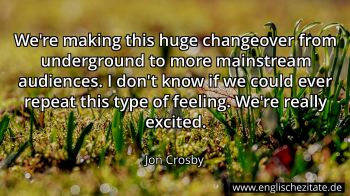 Englisches Zitat von Jon Crosby als Bild