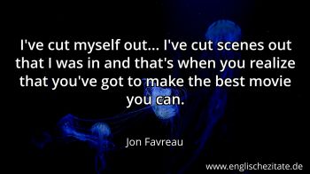Englisches Zitat von Jon Favreau als Bild