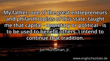 Englisches Zitat von Jon Huntsman, Jr. als Bild