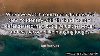 Englisches Zitat von Jon Ronson als Bild