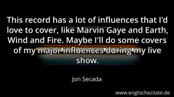 Englisches Zitat von Jon Secada als Bild