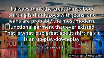 Englisches Zitat von Jonathan Anderson als Bild