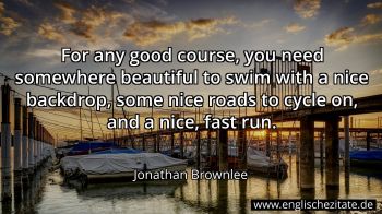 Englisches Zitat von Jonathan Brownlee als Bild